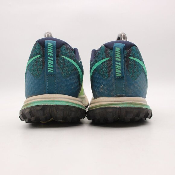 Nike Zoom Wildhorse 4 Women's Size US 9.5 Trail Running Shoes Blue Sneakers - Picture 5 of 9
